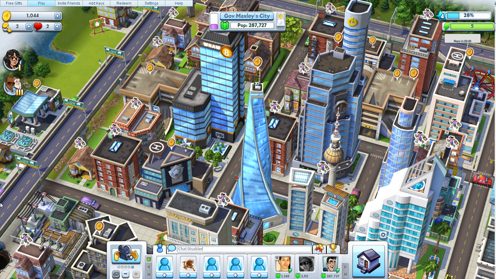 Zynga lança versão 3D para CityVille